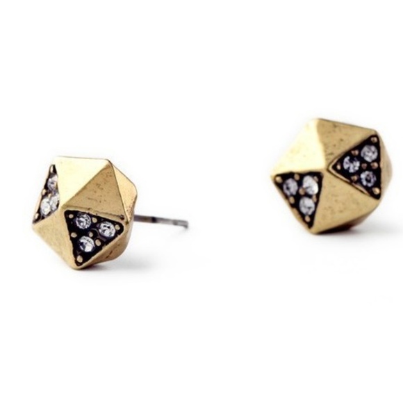 Erica Nikol Piper Ear Studs 2 Pair Earrings - Picture 4 of 8